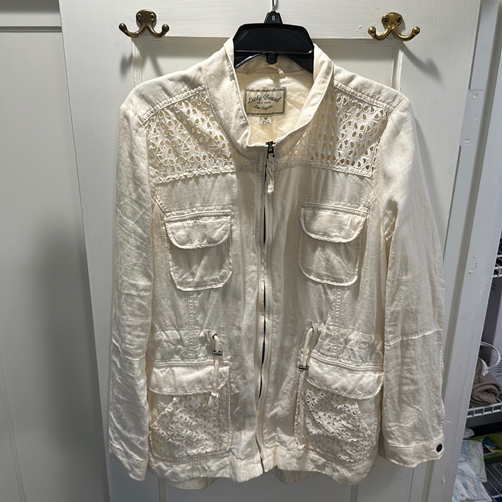Lucky Brand Eyelet Jacket
